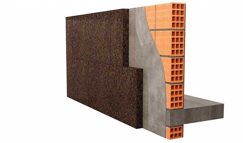 Exterior Cladding Cork At Sight S Amorim Insulation - Cork Board Wall Covering Canada